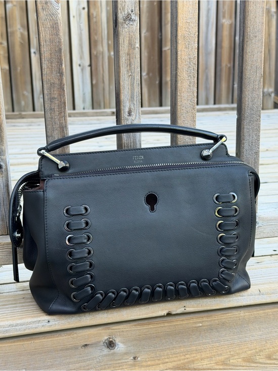Fendi Handbags - Fendi Dotcom Black